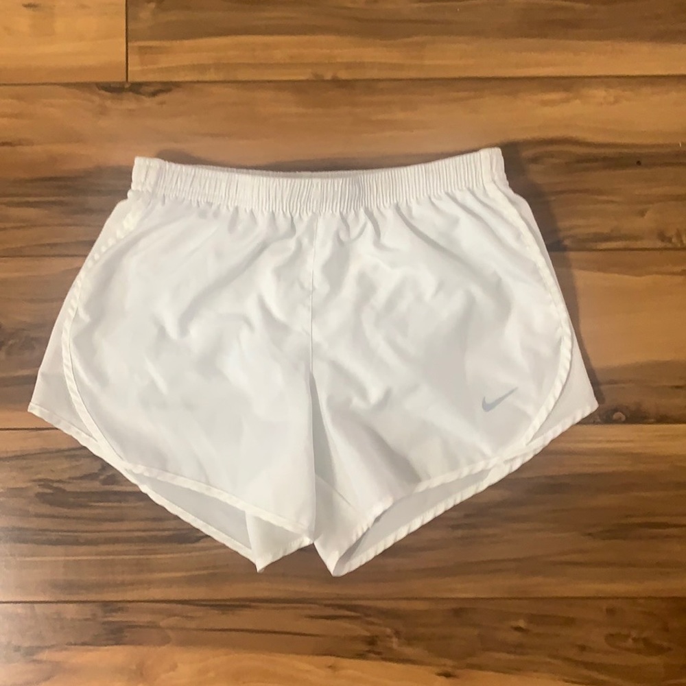 Nike Girls DriFit White Shorts M